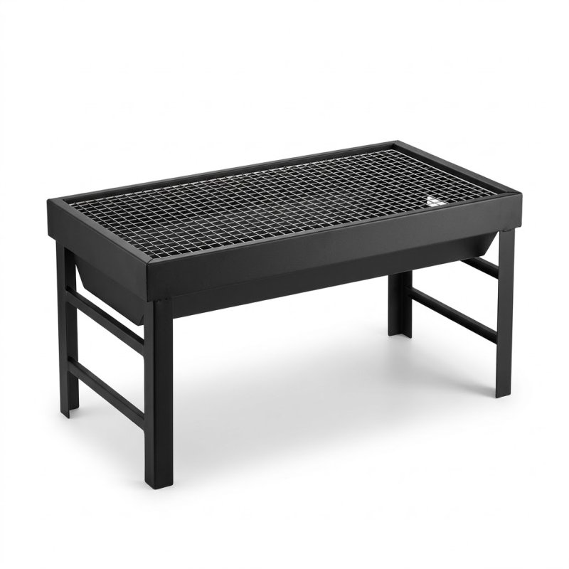 Profi Holzkohle-Tischgrill – Kompakt & Robust